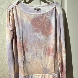 Loft LS tie dye Top